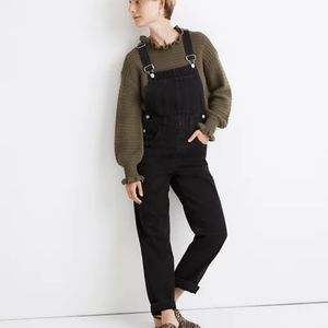 Straight-Leg Overalls in Lunar Wash